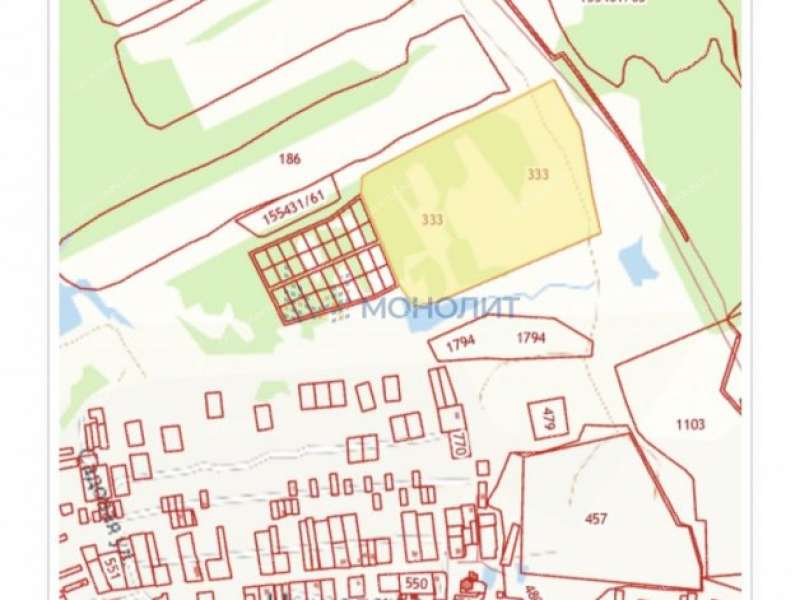 земельный участок 1 360 соток - Нижегородец сп